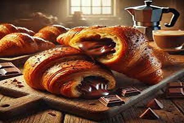 تصویر 4 از فروش کروسان شکلاتی خانگی + قیمت خرید به صرفه